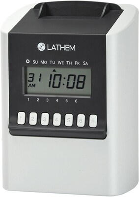 Lathem Automatic Calculating Time Clock (700E)
