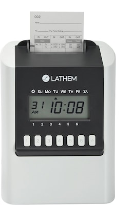 Lathem Automatic Calculating Time Clock (700E)
