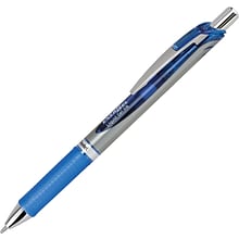 Pentel EnerGel RTX Gel Pens, Bold Point, Blue Ink, Dozen (BL80-C)