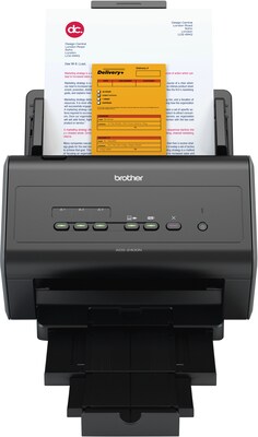 Brother Workhorse Series ADS2400N Desktop Scanner, Black