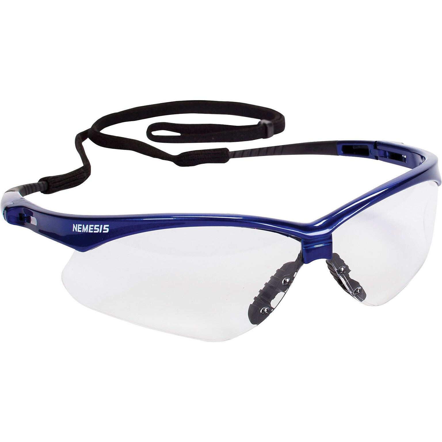 KleenGuard Nemesis® Safety Glasses, Clear Anti-Fog Lenses with Silver Frame, 1/Pair (47384)