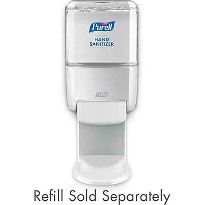 PURELL® ES4 Push-Style Hand Sanitizer Dispenser, White, for 1200 mL PURELL ES4 Hand Sanitizer Refills (5020-01)