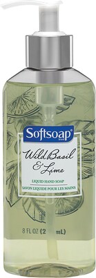 Softsoap® Décor Liquid Hand Soap Pump, Wild Basil & Lime, 8 fl. oz. (US04207A)