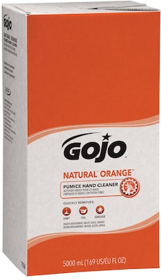 Fast Orange Hand Cleaner, Natural Orange Citrus, Pumice - 64 fl oz