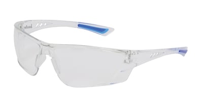 Bouton® Recon Glasses, Clear Lens, Fogless 360, Clear Temples, Rubber Nose & Temple Pads, Each (250-