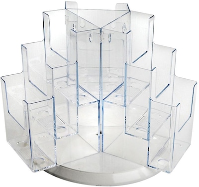 Azar Displays Acrylic Brochure Holder Trifold (250810)