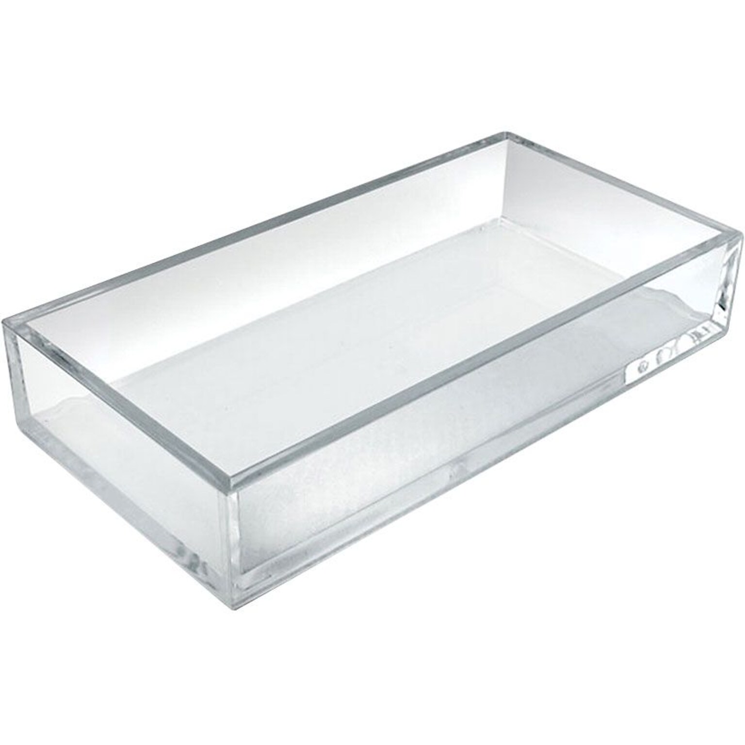Azar Displays Styrene Deluxe Tray, 11.75 x 5.875, 4/PK (556206)
