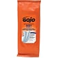 GOJO Fast Wipes Hand-Cleaning Towels Resealable Packet, Orange Scent, 60 Wipes, 6/Ct (6285-06)