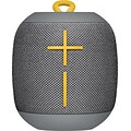 Logitech Ultimate Ears WONDERBOOM Super-Portable Waterproof Bluetooth Speaker, Stone Grey