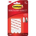Command™ Medium Refill Strips, White, 9/Pack
