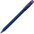 Pentel EnerGel Flash Liquid Gel Pens, 0.7mm, Blue, Dozen (BL417C-C)