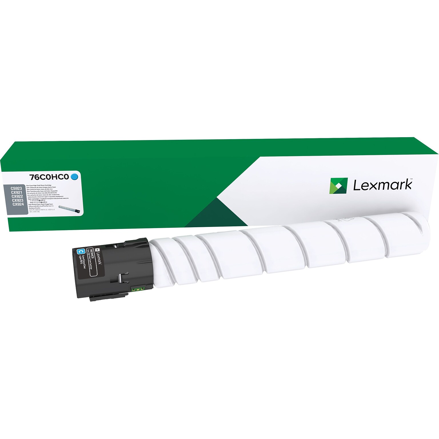 Lexmark 76 Cyan High Yield Toner Cartridge