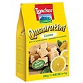 Loacker Quadratini Lemon Wafer Cookies, 8.82 Oz., 8/CT