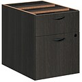 HON BL Series Pedestal File, 1 Box / 1 File Drawer, 15-5/8W, Espresso Finish (BSXBL2164ESES)