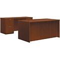 basyx by HON BL Series Office Suite Desking, Medium Cherry, 29.5H x60.0W x96.0H