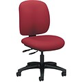 HON ComforTask Fabric Multi-Task Control Work/Task Chair, Marsala, Armless (HON5903CU63T)
