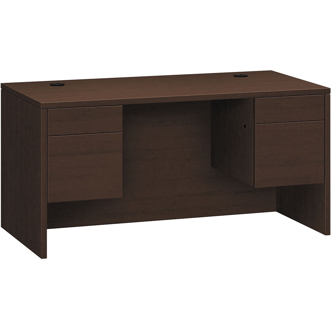 Hon 10500 Series Double Pedestal Desk 2 Box 2 File Drawers 60 W