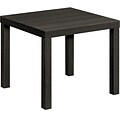 HON BL Series Corner Table, Flat Edge, 24W x 24D, Espresso Finish (BSXBLH3170ES)