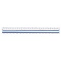 Staples Data Processing Magnifying Plastic Ruler 15 (51903)