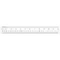 Staples Acrylic Ruler 12 Clear (51882)