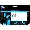 HP 745 Cyan Standard Yield DesignJet Ink Cartridge (F9J97A)