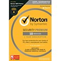 Norton Security Premium 10 Devices with WiFi privacy for Windows (1 User) [Download]