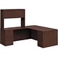 HON 10500 Series L-Station, Stack-On Storage, Right, Mahogany Finish