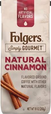 Folgers® Simply Gourmet™ Cinnamon 10 oz. Ground Coffee