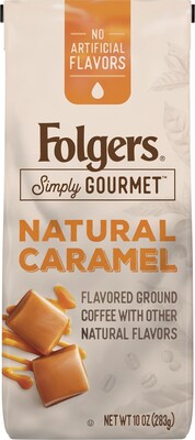 Folgers® Simply Gourmet™ Natural Caramel 10 oz. Ground Coffee