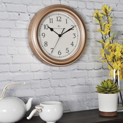 FirsTime® 8.5 Champagne Essential Wall Clock