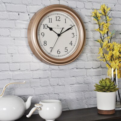 FirsTime® 8.5" Champagne Essential Wall Clock