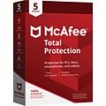 McAfee® Total Protection for 5 Devices (1-5 Users), Boxed (MTP00EST5RAA)