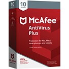 McAfee® AntiVirus Plus for 10 Devices (1-10 Users), Boxed (MAV00ESTXRAA)