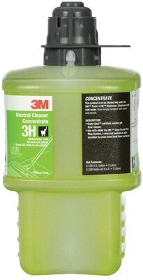 3M Twist N Fill Neutral Cleaner Concentrate, Gray Cap, 2 Liter, 6/Case (3H)