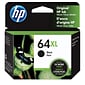 HP 64XL Black High Yield Ink Cartridge   (N9J92AN#140)