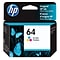 HP 64 Tri-Color Original Ink Cartridge