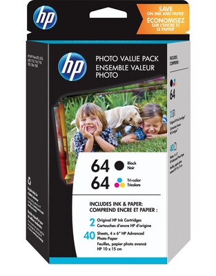 HP 64 Photo Value Pack