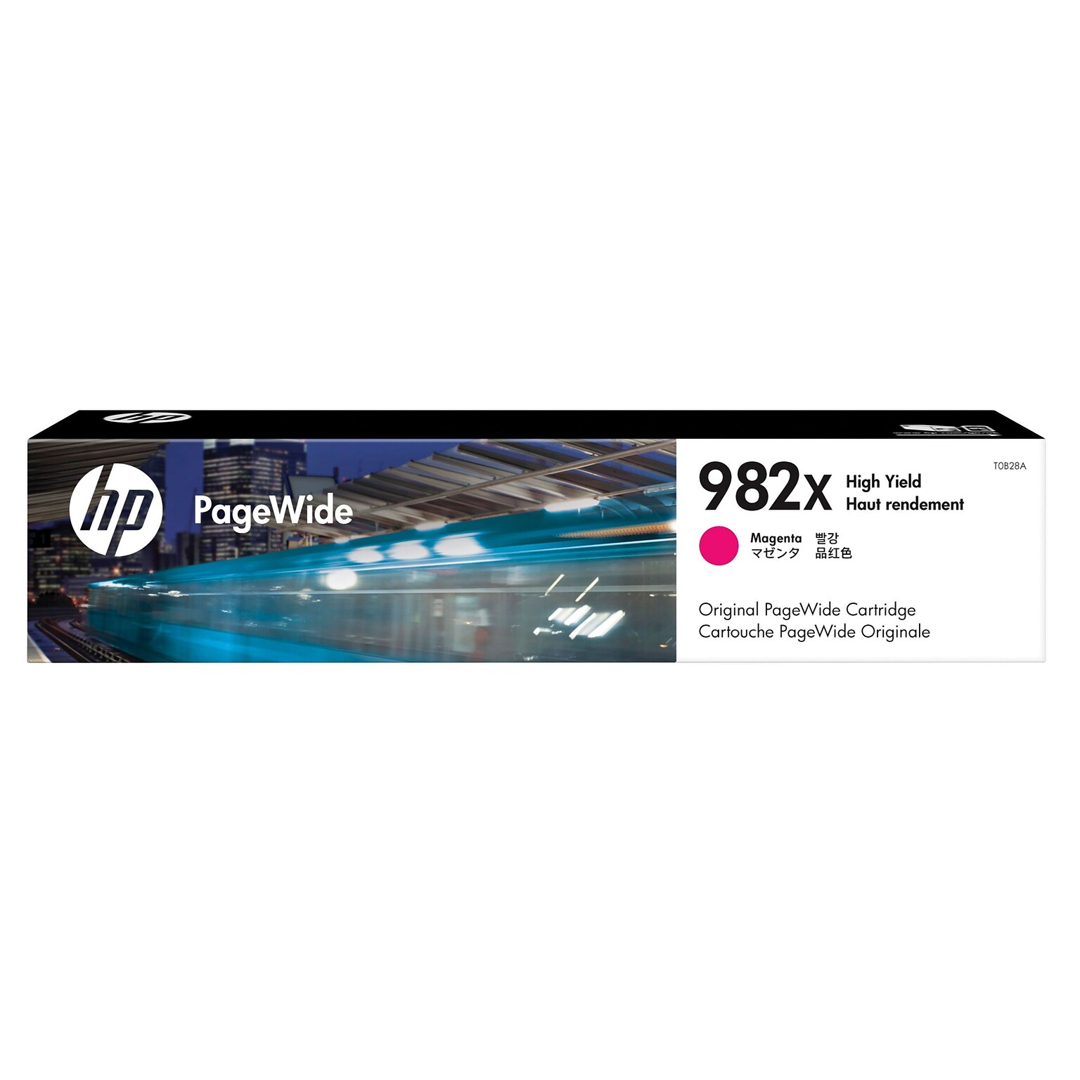 HP 982X Magenta High Yield Ink Cartridge, Prints Up to 16,000 Pages (T0B28A)