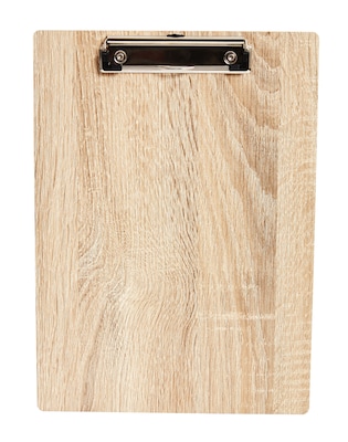 Staples Wood Letter-Sized Clipboard (51958)