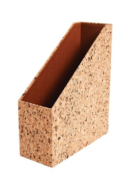 Staples® Magazine File, Cork Paperboard