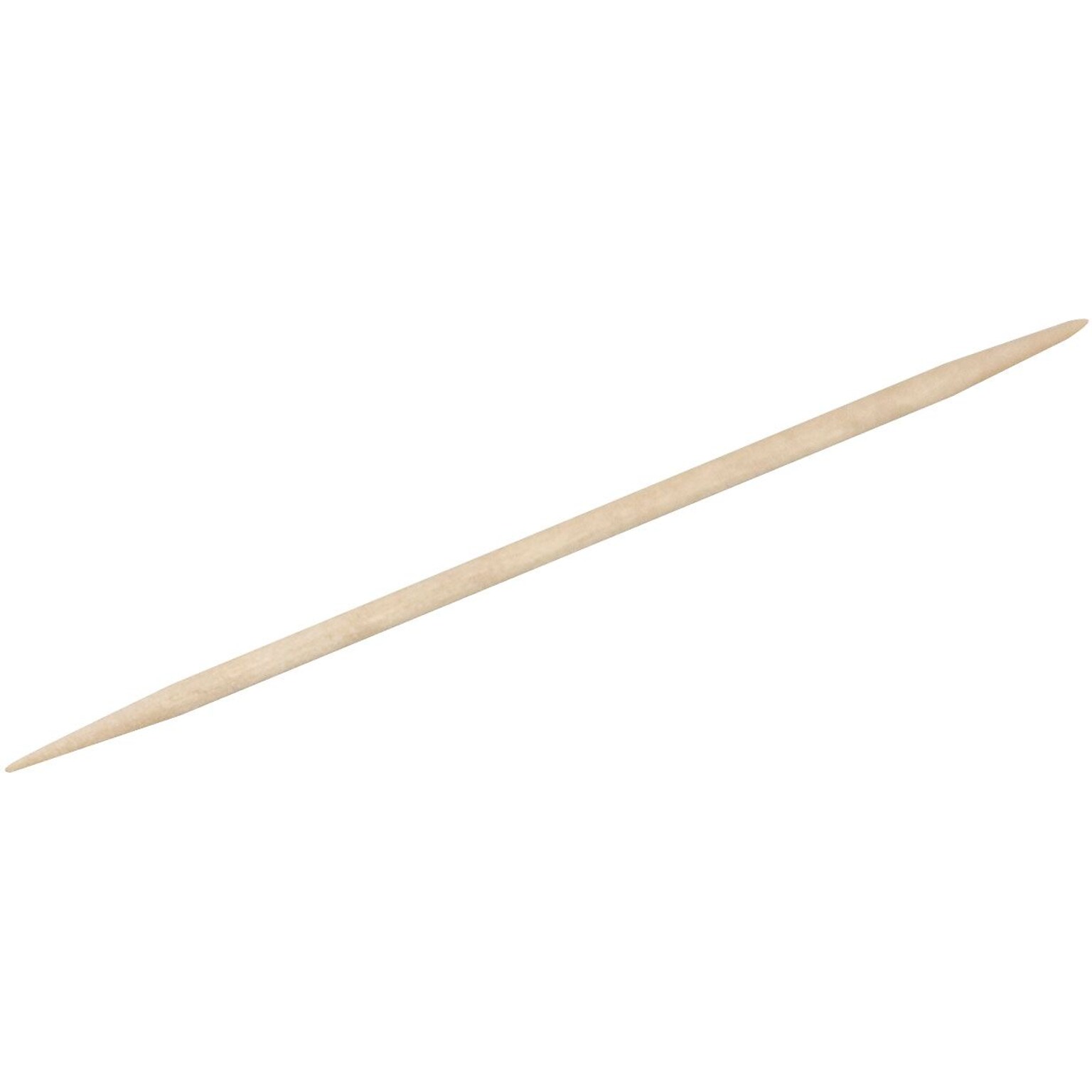 Handgards® Toothpicks Round Wood Unwrapped 12,000/CT (431409)