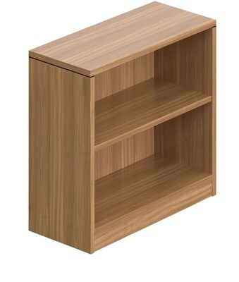 Offices To Go Superior Laminate 1 Shelf Bookcase, 30, Autumn Walnut (TDSL30BC)