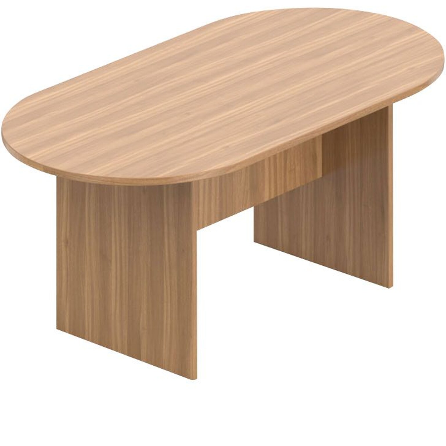 Offices To Go Superior Laminate 71 Racetrack Conference Table, Autumn Walnut (TDSL7136RS-AWL)