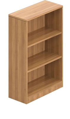 Offices to Go Superior Laminate 48H 2-Shelf Bookcase with Adjustable Shelves, Autumn Walnut (TDSL48