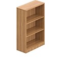 Offices to Go Superior Laminate 48H 2-Shelf Bookcase with Adjustable Shelves, Autumn Walnut (TDSL48