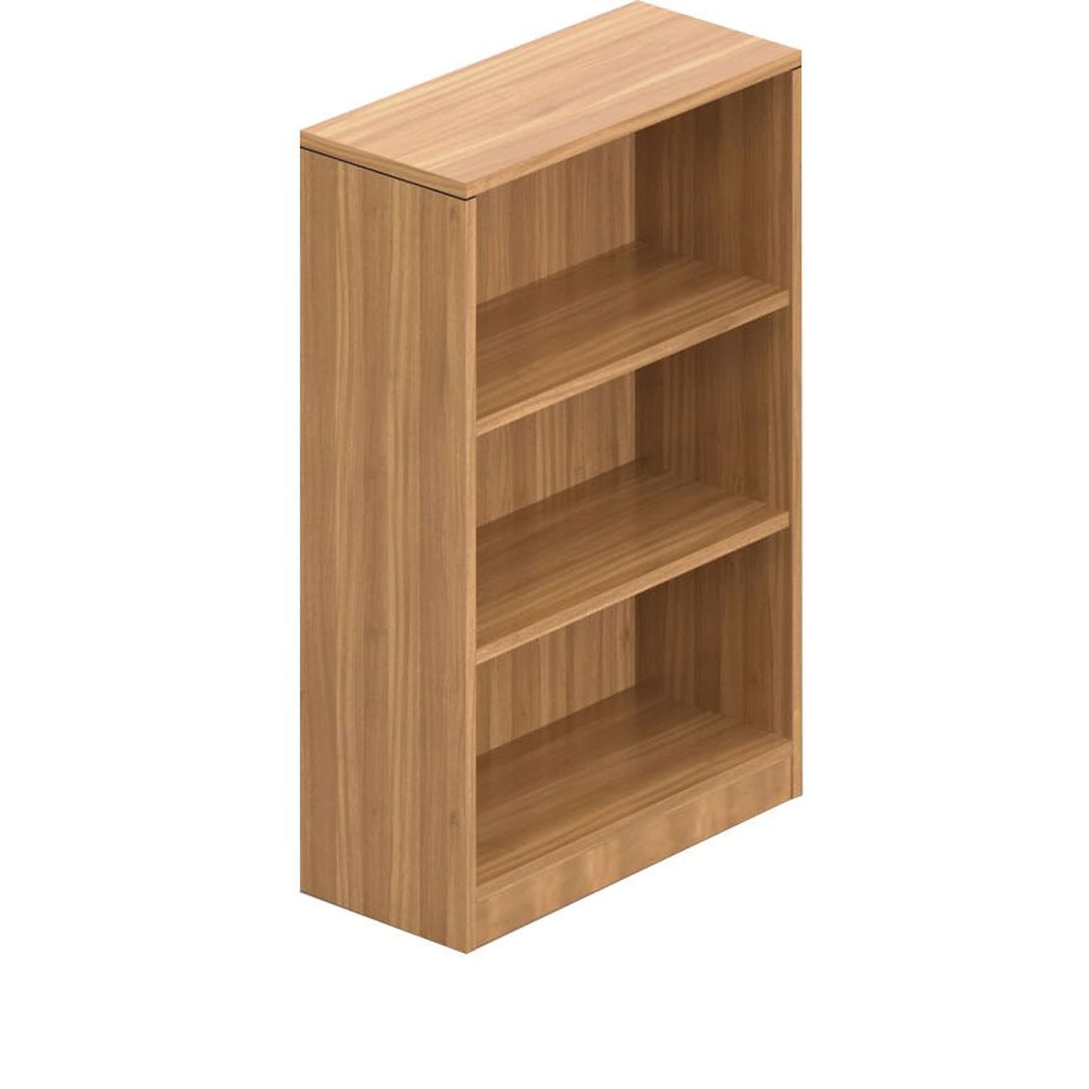Offices to Go Superior Laminate 48H 2-Shelf Bookcase with Adjustable Shelves, Autumn Walnut (TDSL48BC-AWL)