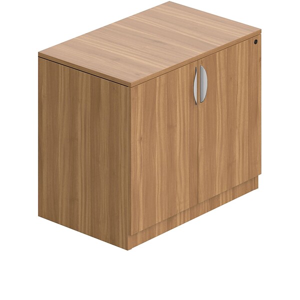 Offices To Go Superior Laminate Storage Cabinet with Lock, Autumn Walnut (TDSL3622SC-AWL)