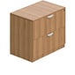 Offices To Go Superior Laminate 2 Drawer Lateral File Cabinet, Lockable, Autumn Walnut (TDSL3622LF-AWL)