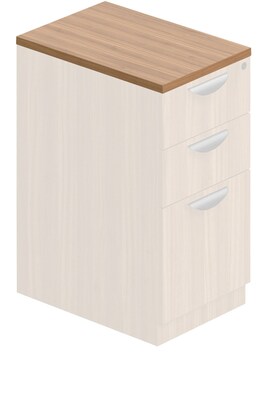 Offices To Go Superior Laminate Top for BBF and FF, Autumn Walnut Laminate (TDSL22TOP-AWL)