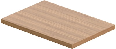 Offices To Go Superior Laminate Top for BBF and FF, Autumn Walnut Laminate (TDSL22TOP-AWL)